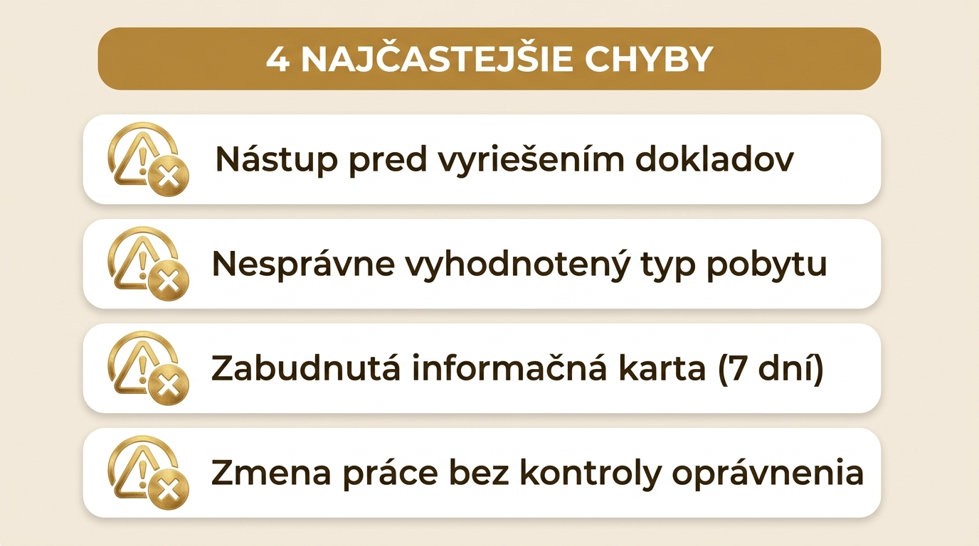 najcastejsie chyby